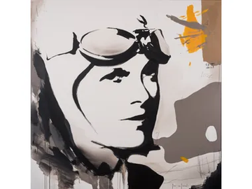 La mirada - Canvas Painting by NOVOCUADRO ART COMPANY - view 2